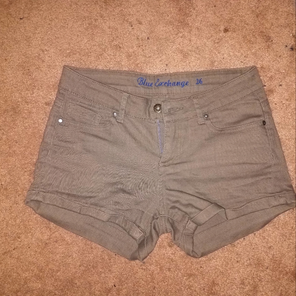 Blue exchange shorts